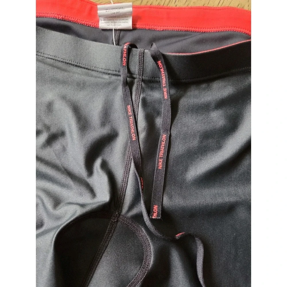 Nike triathlon shorts Mens Black Size Large Cycling Running Compression Shorts